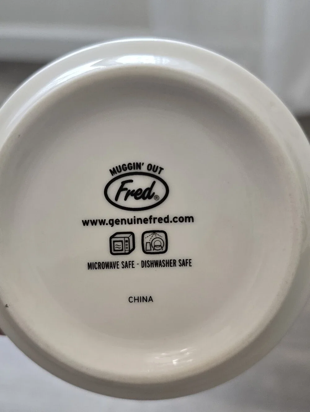Fred Say Anything Genuine Ceramic Coffee Mug This Shit Is Bananas *Out Of Stock*